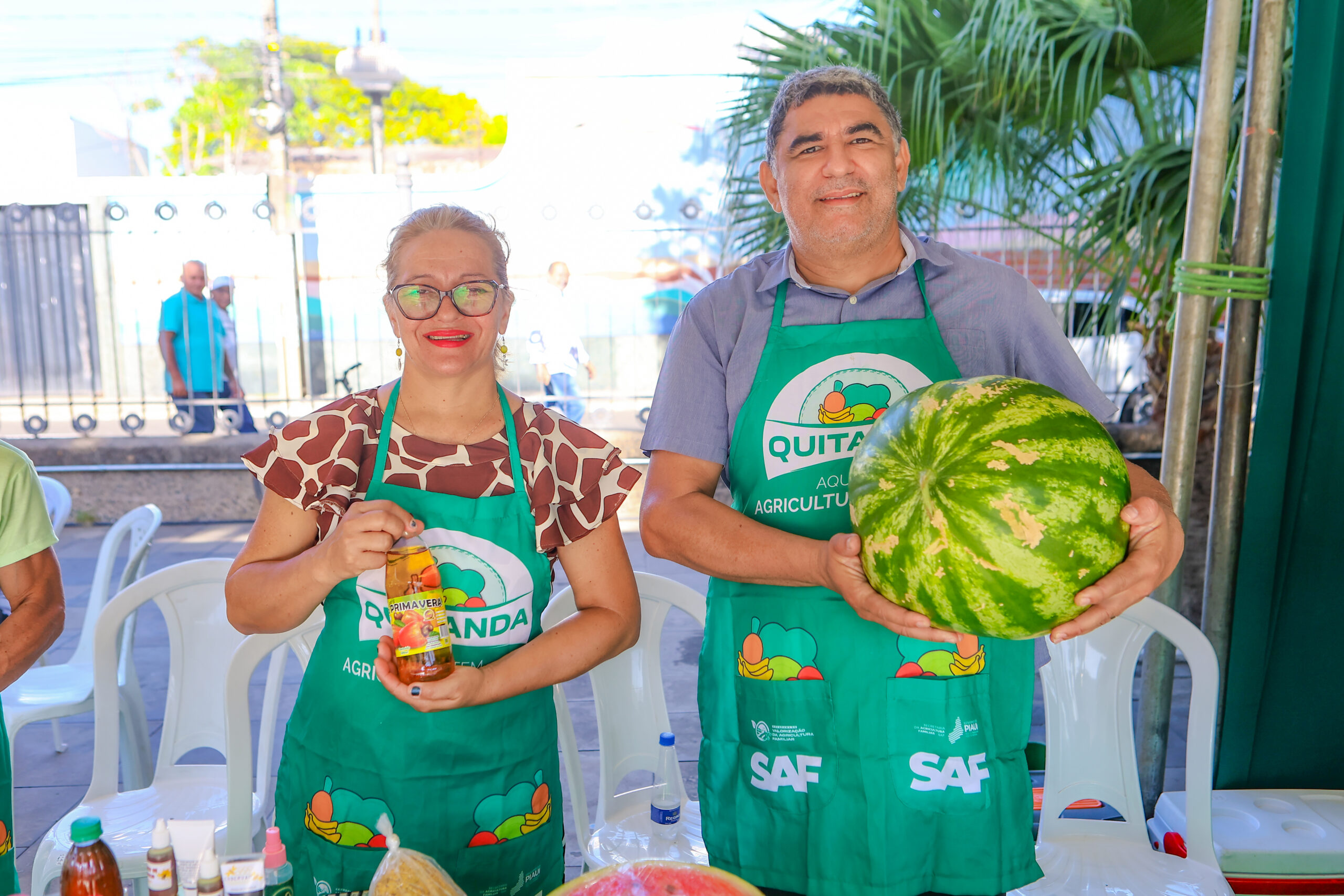 Projeto Quitanda leva produtos da agricultura familiar ao Palácio de Karnak nesta sexta (10)