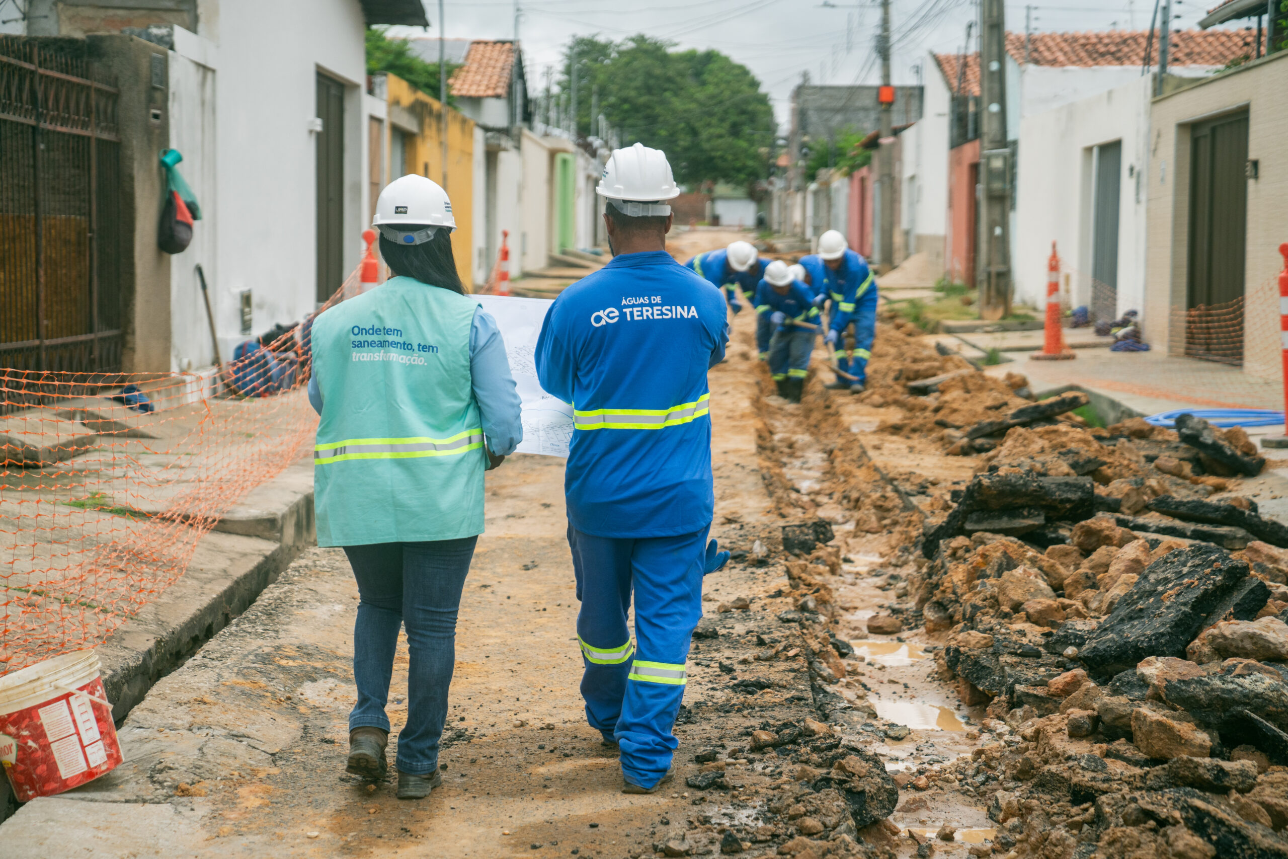 Teresina amplia rede de esgoto em cerca de 9 km e supera mil novas ligações no 1º trimestre 
