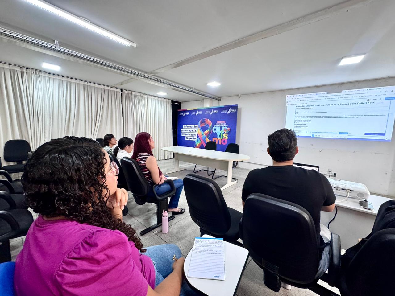 Seid capacita equipe para uso do sistema digital de agendamento do Passe Livre Intermunicipal