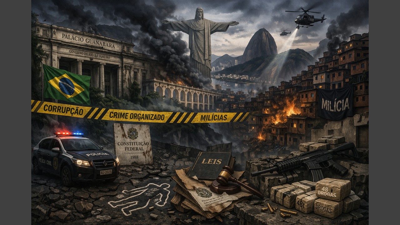 Entre escândalos e milícias: o retrato de um Rio sob crise permanente de governança