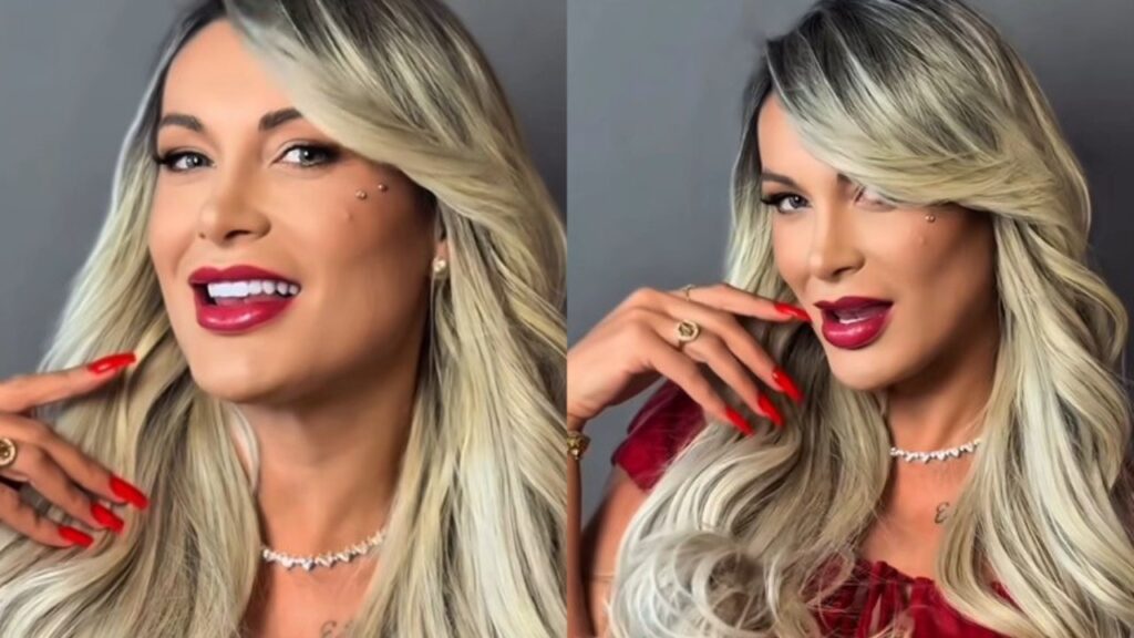 Andressa Urach aceita oferta por piercing íntimo de R$ 100 mil