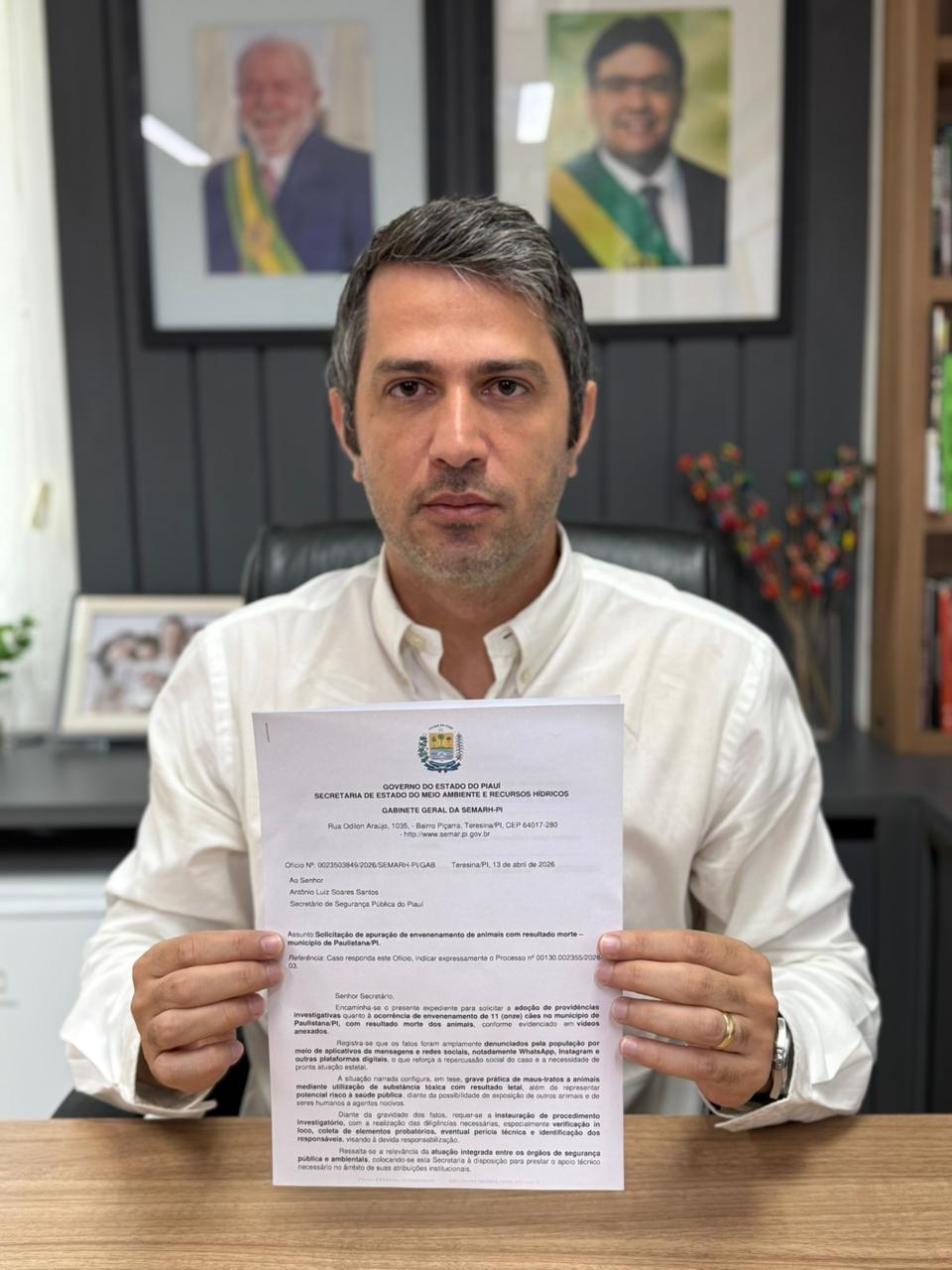 Semarh aciona forças de segurança e pede investigação rigorosa sobre envenenamento de cães em Paulistana