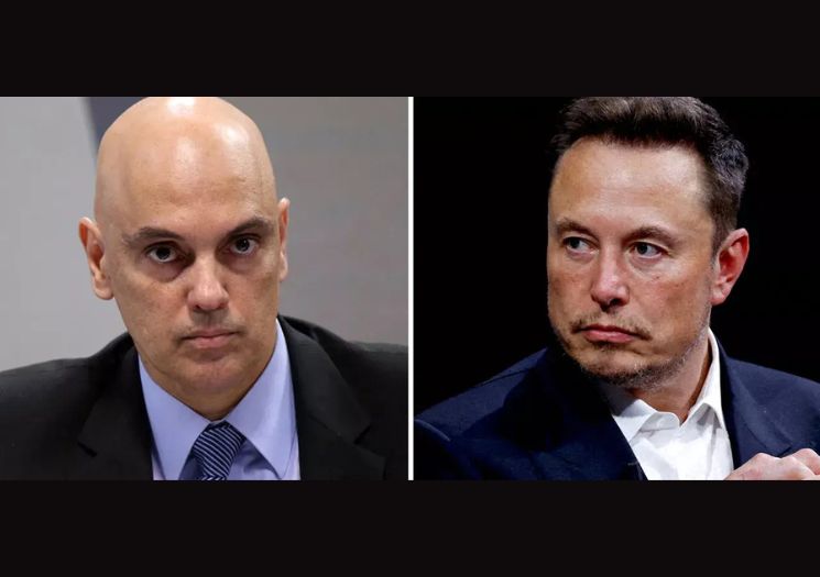 Moraes cobra resposta da PF sobre investigação de Elon Musk