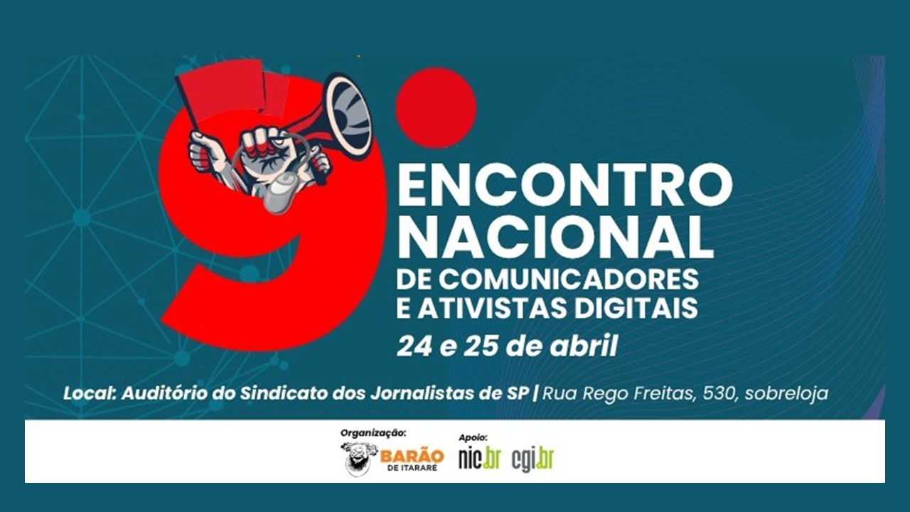 Comunicação digital, eleições 2026 e regulação das plataformas, pautam 9º Encontro de Comunicadores Digitais