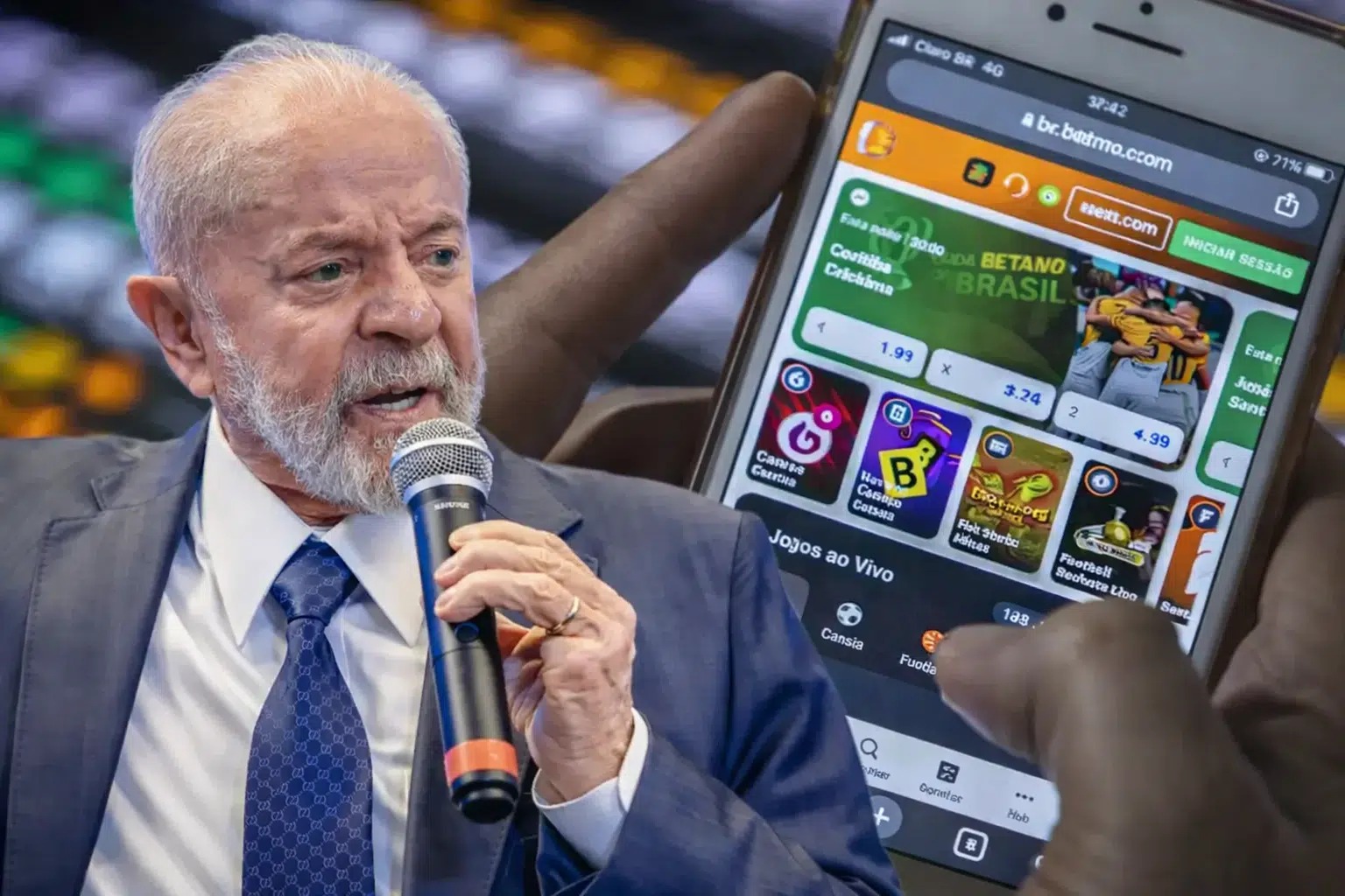 Lula prepara ofensiva contra apostas online