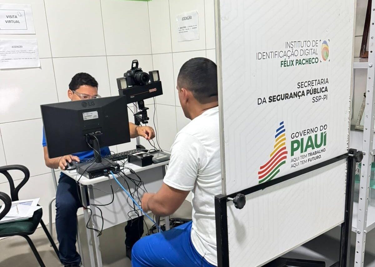 Governo do Piauí já garantiu a emissão de 296 Carteiras de Identidade Nacional a pessoas privadas de liberdade em 2026