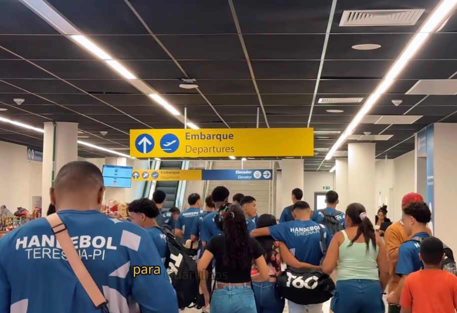 Rumo ao mundial na Macedônia, atleta de handebol do Piauí garante que equipe vai lutar para buscar o pódio