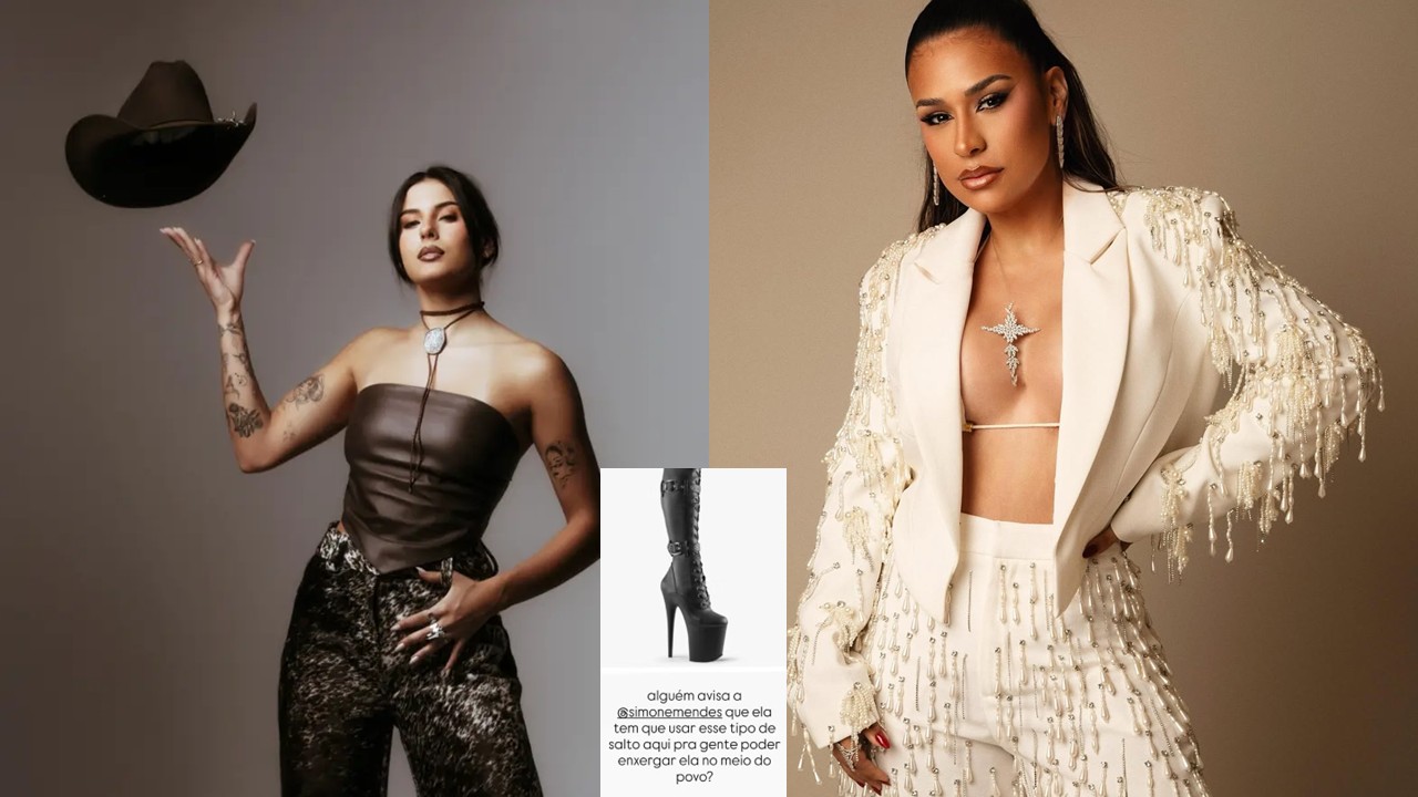 Simone Mendes ‘puxa orelha’ de Ana Castela após ser ignorada; veja o vídeo