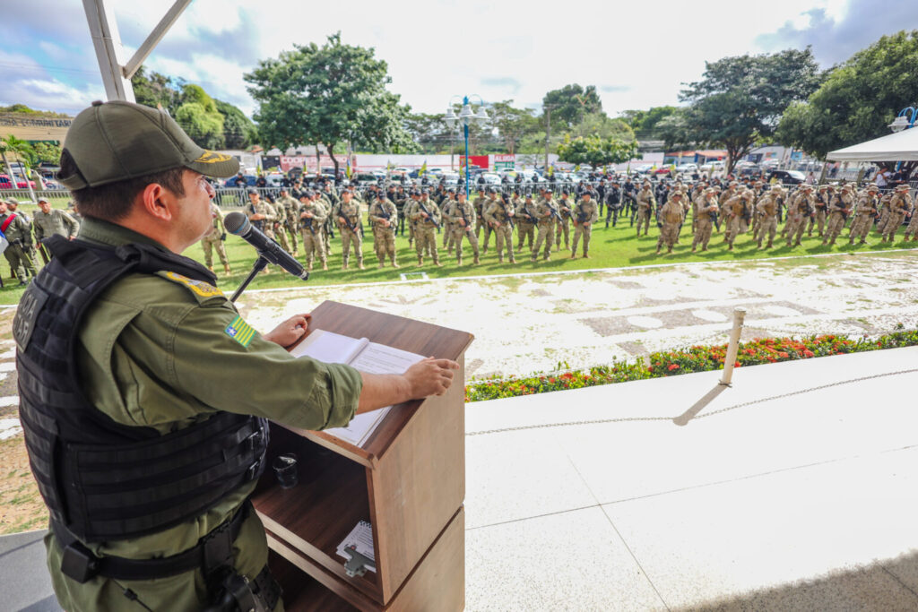 Polícia Militar realiza solenidade em homenagem ao Dia de Tiradentes nesta segunda-feira (20)