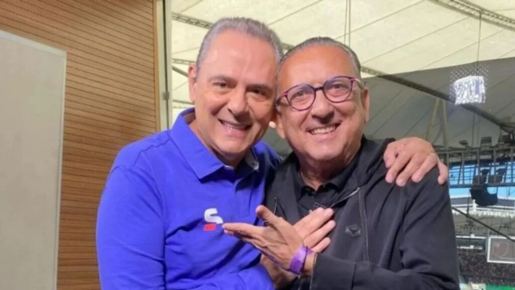 Galvão Bueno apoia Luis Roberto após diagnóstico