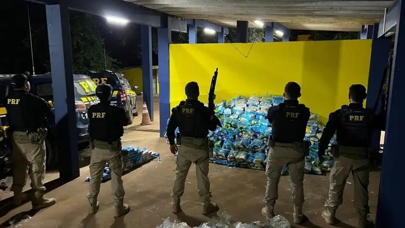 PRF apreende 1,4 tonelada de drogas na BR-316 no Piauí
