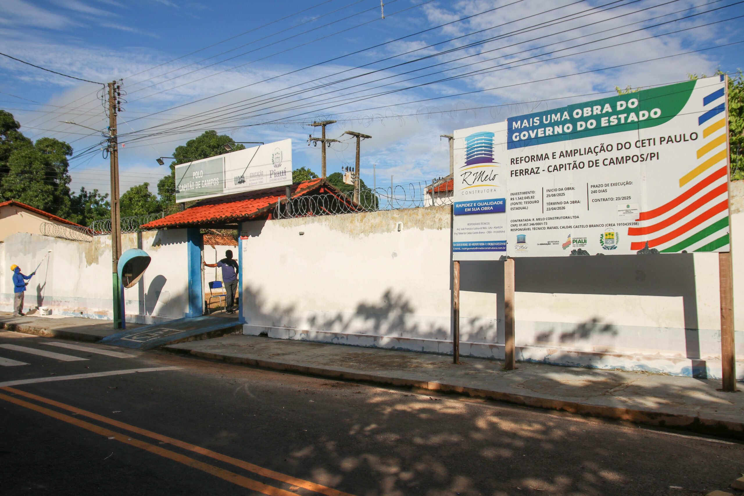 Governo do Piauí moderniza rede e implanta ensino em tempo integral em escola de Capitão de Campos