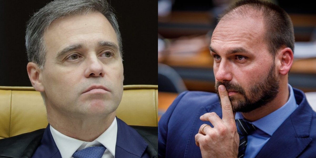 Mendonça trava julgamento no STF contra Eduardo Bolsonaro