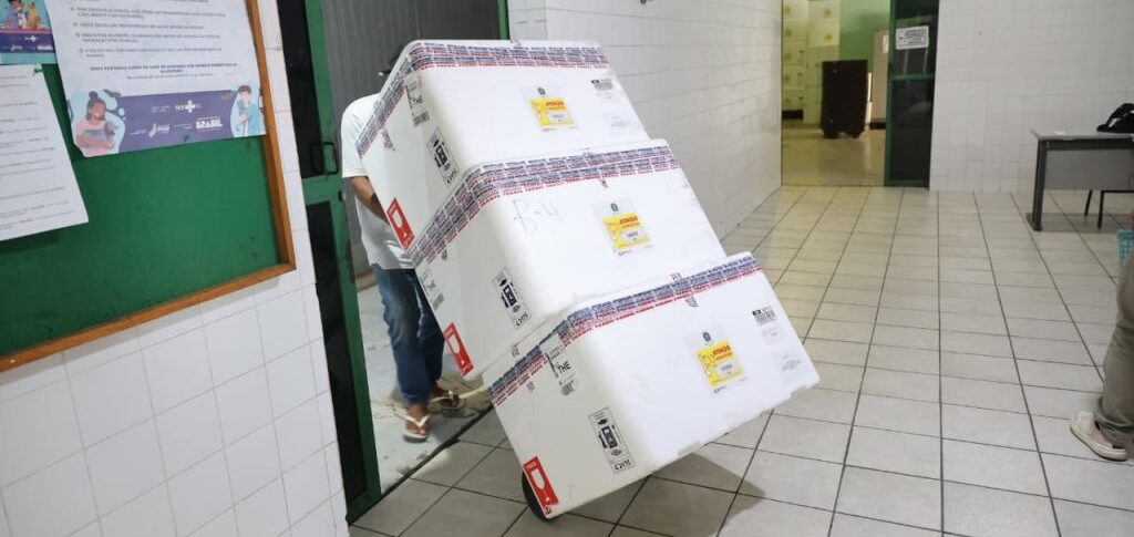 Sesapi distribui mais de 40 mil doses de vacina contra Covid-19 a municípios piauienses