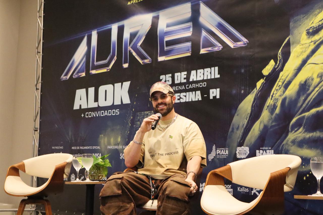 Show gratuito de Alok movimenta turismo de eventos em Teresina e deve atrair grande público neste sábado (25)