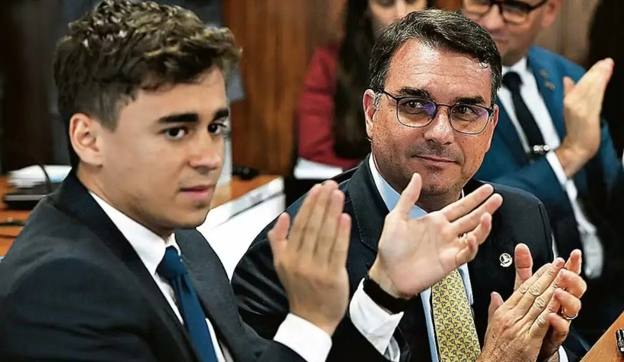 Em resposta a Flávio Bolsonaro, Nikolas escala a crise e dispara: “Ninguém suporta mais”
