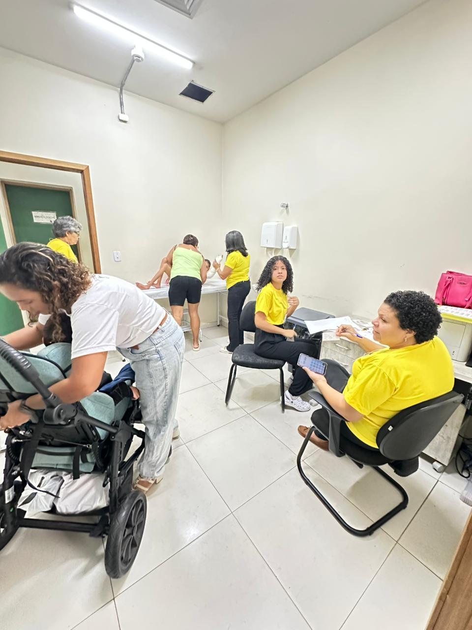 Mutirão de consultas da Sesapi atende crianças com microcefalia no Hospital Infantil Lucídio Portella em Teresina