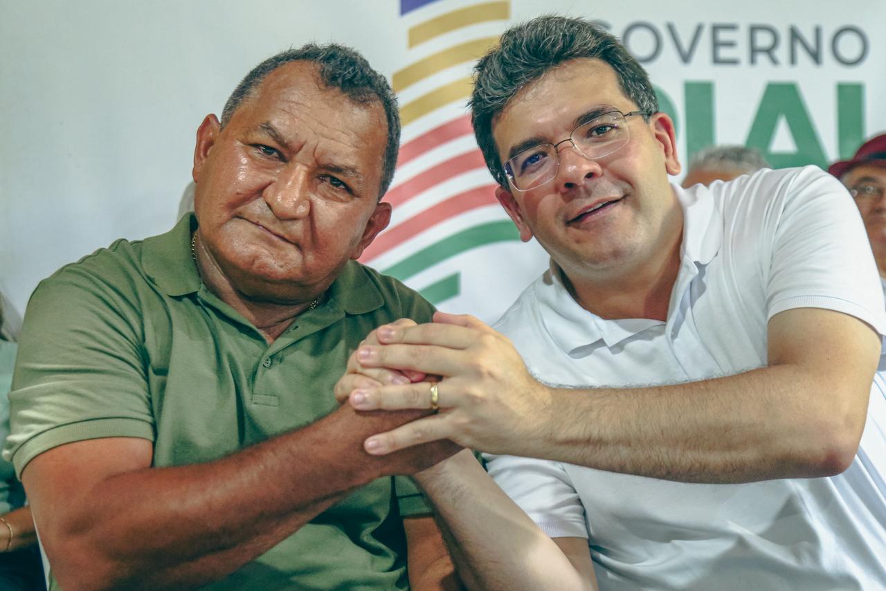 Rafael Fonteles visita obras, autoriza pavimentação, reforma de estádio e construção de praça em Matias Olímpio