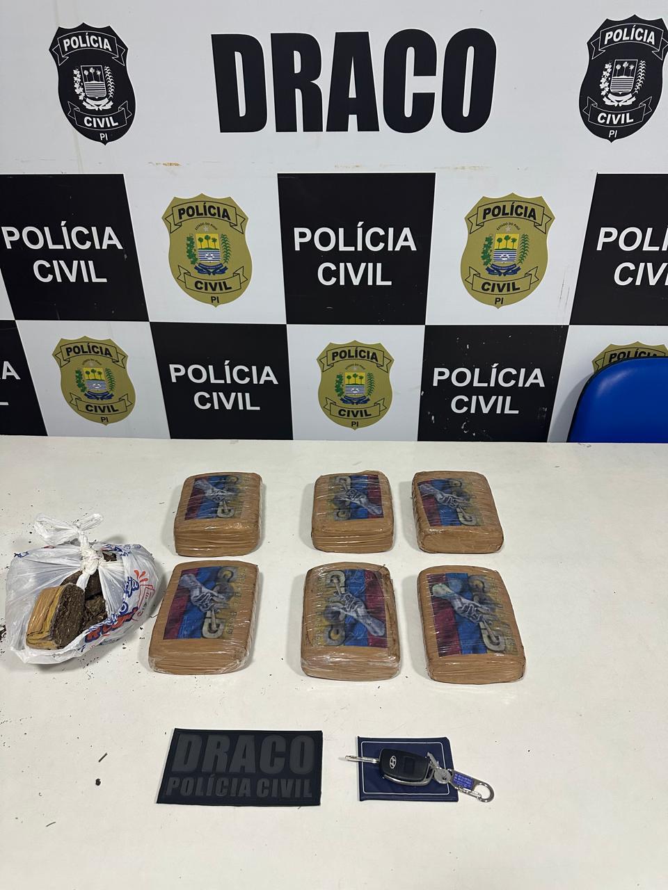 Pacto Pela Ordem: SSP apreende entorpecentes e prende suspeito na zona sul de Teresina