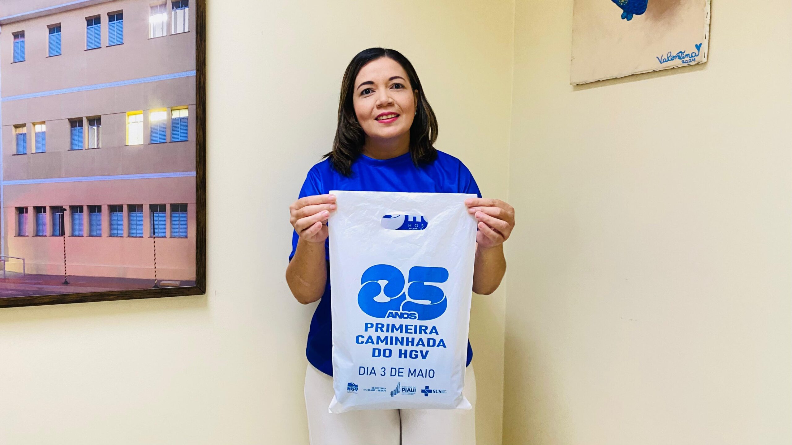 Referência em atendimentos de alta complexidade no Piauí, HGV comemora 85 anos com caminhada e homenagens