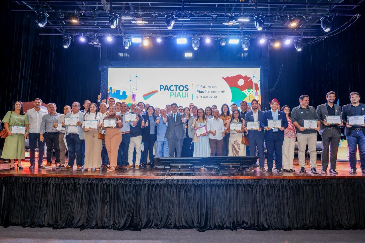 Pactos pelo Piauí completa um ano com 883 acordos firmados e mais de 60% das metas executadas