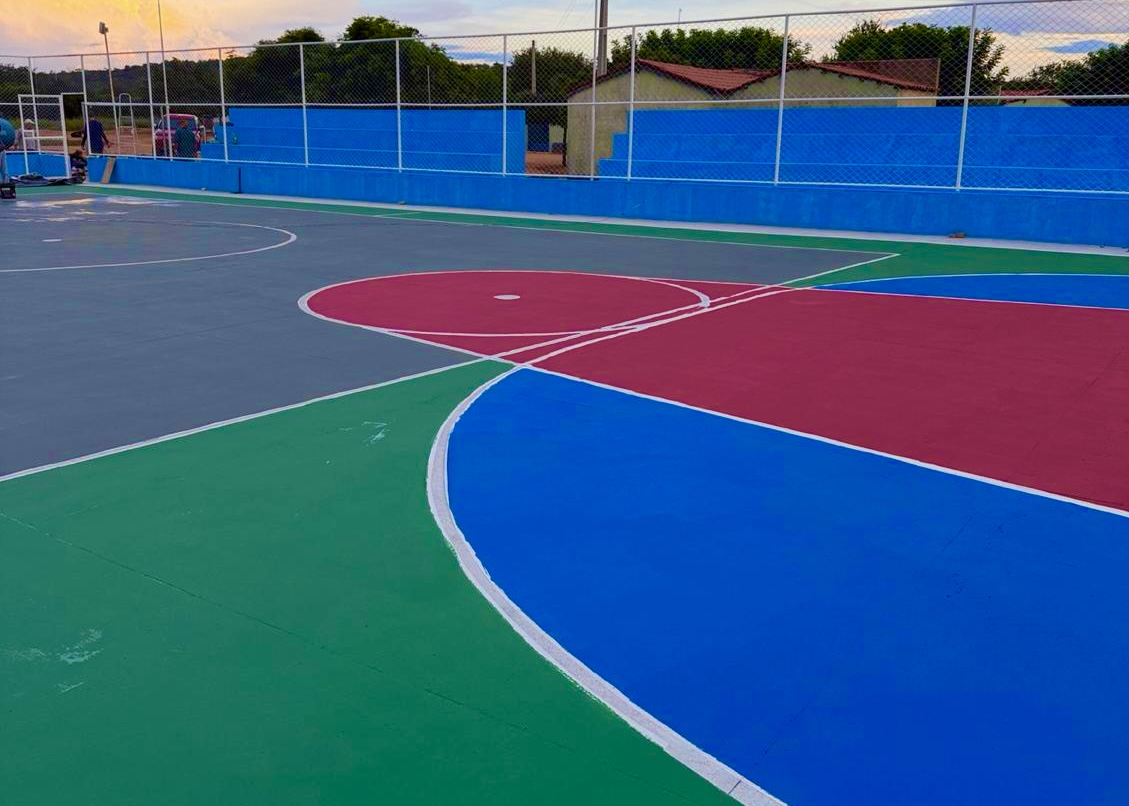 Governo do Estado inaugura quadra poliesportiva em São Lourenço do Piauí nesta quarta-feira (29)
