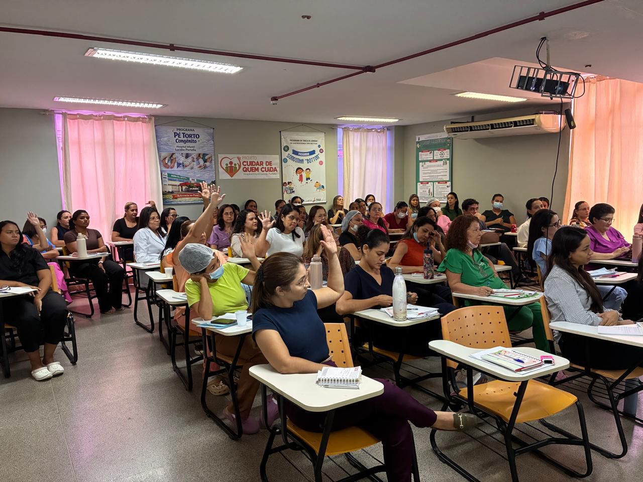Hospital Infantil Lucídio Portella realiza workshop sobre estruturação e governança em cuidados paliativos