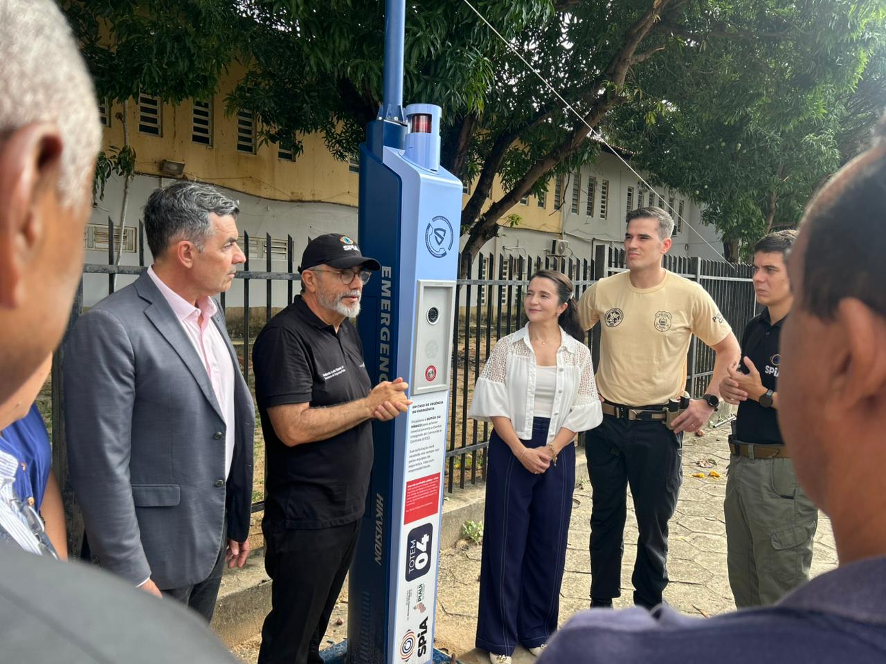 SSP inaugura totem inteligente com botão de emergência na Uespi em Teresina