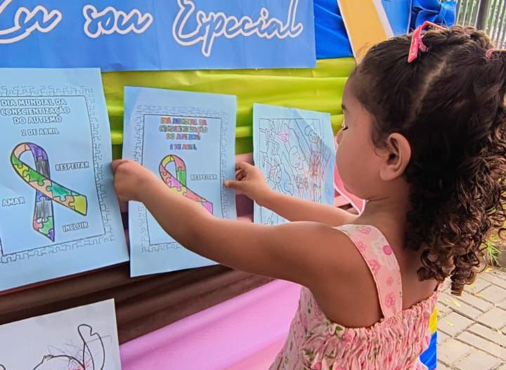 Hospital Infantil encerra mês de conscientização sobre o autismo com atividades lúdicas