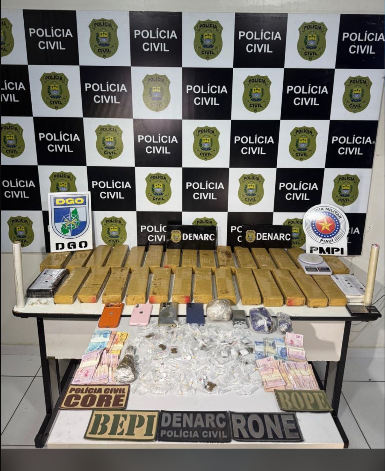 Segurança Pública cumpre 29 mandados e reforça combate ao tráfico de drogas e às organizações criminosas em Teresina