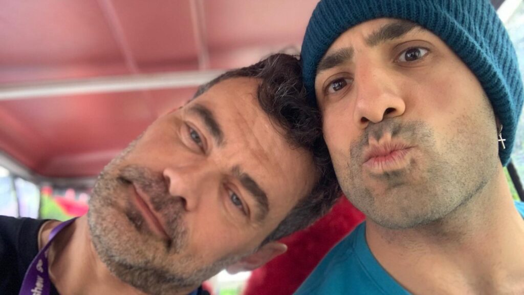 Kaysar Dadour desmente romance com Carmo Dalla Vecchia