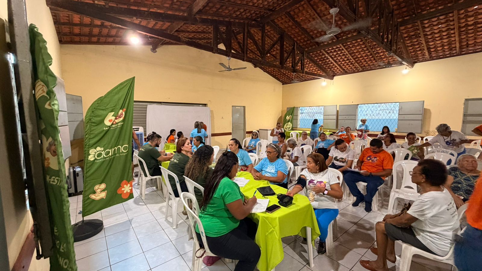 Projeto 60+ retoma atividades no Mocambinho com suporte de equipe multidisciplinar