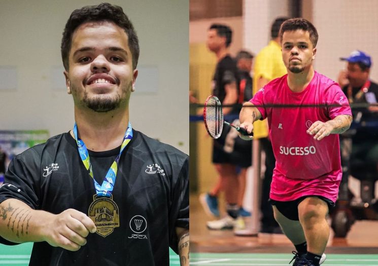 Atleta piauiense conquista bronze histórico no parabadminton