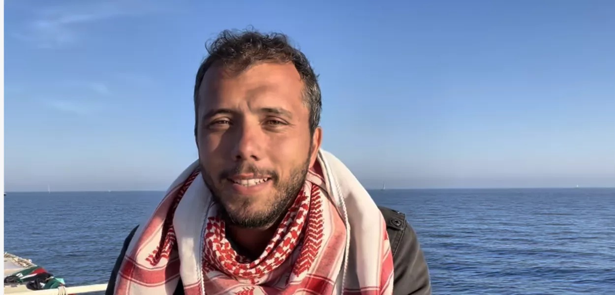 Thiago Ávila é libertado por Israel após flotilha Gaza