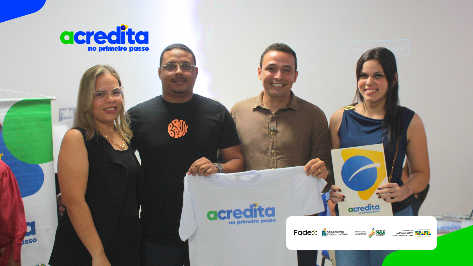 Coordenadoria da Juventude realiza aula inaugural do Programa Acredita no Primeiro Passo em José de Freitas
