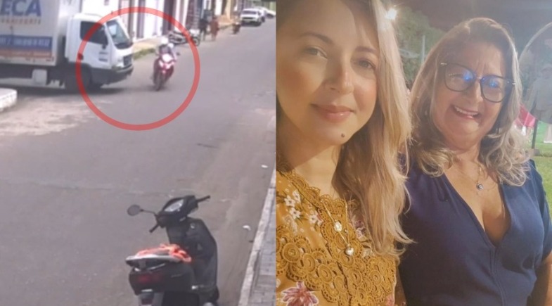 Vídeo mostra colisão que matou mãe e deixou filha ferida em Campo Maior