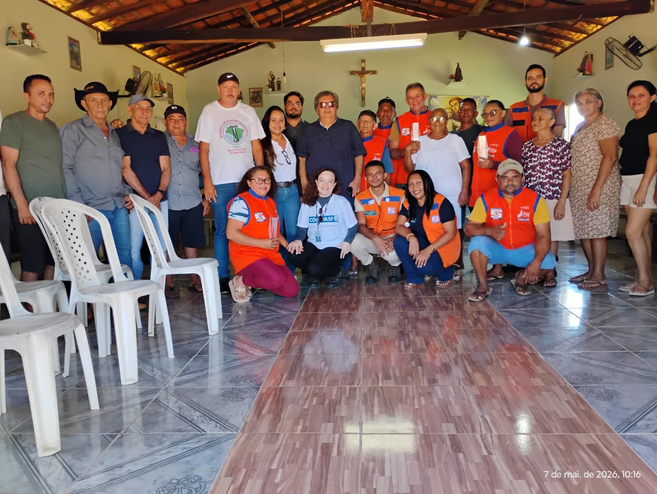 Defesa Civil capacita Núcleos Comunitários de Proteção em Campo Maior e José de Freitas para monitoramento das chuvas