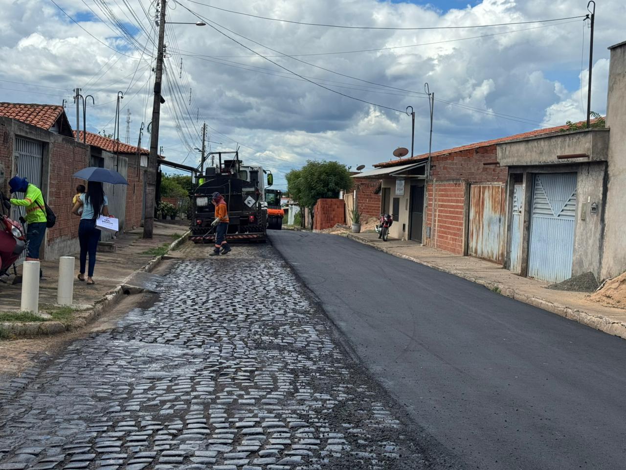 Governo do Estado inicia maior obra de pavimentação asfáltica de Valença do Piauí