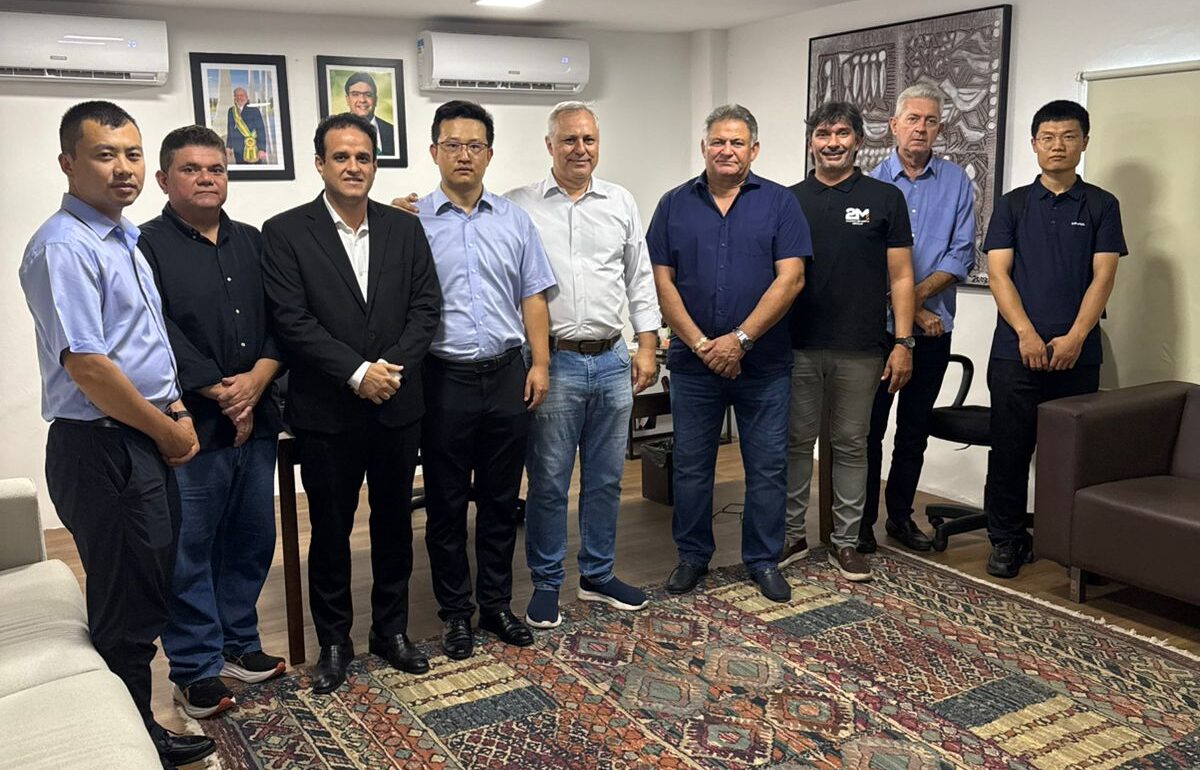 Seagro recebe empresa de maquinários chinesa para fortalecer investimentos no agronegócio piauiense