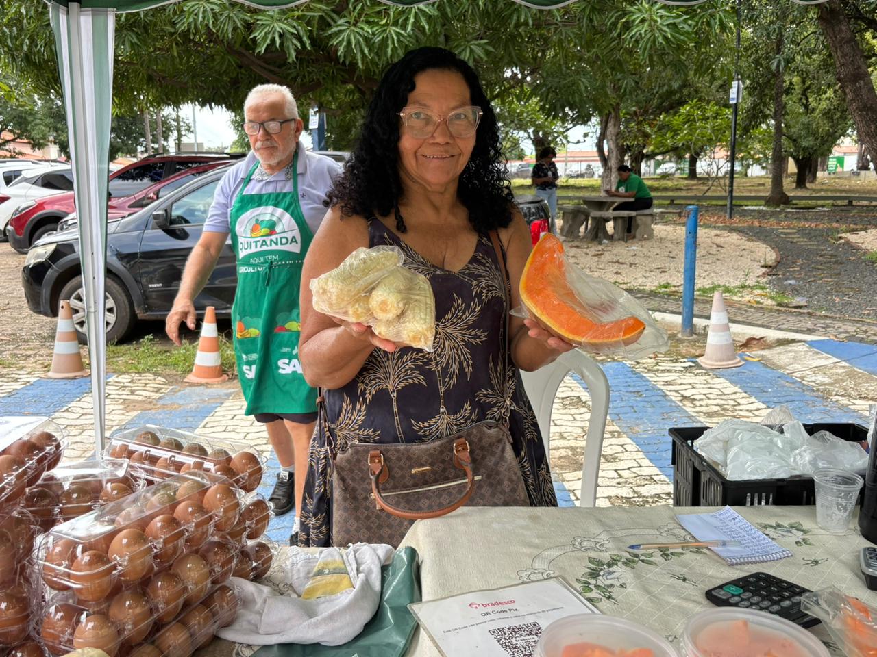 Quitanda da Agricultura Familiar retorna à Uespi e promove comercialização de produtos saudáveis