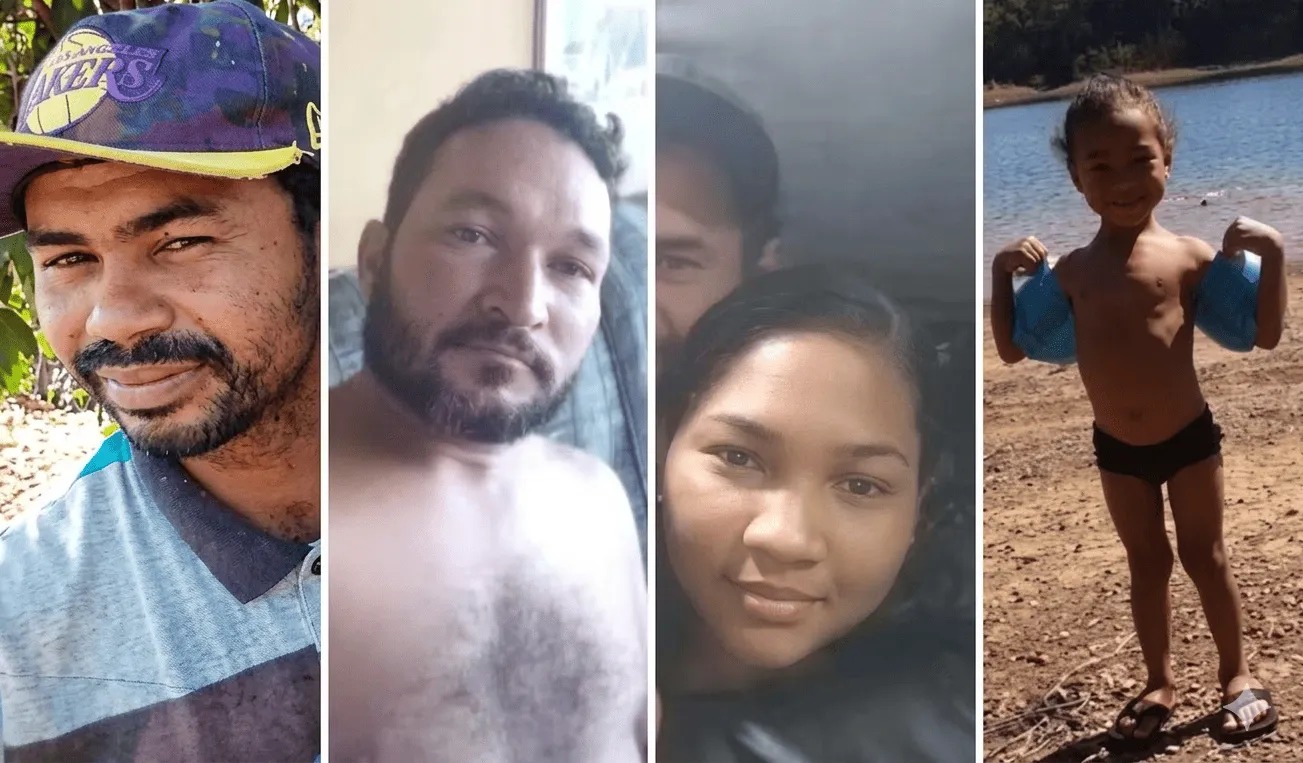 Corpos de pai e quatro filhos mortos em GO chegam ao PI nesta quarta