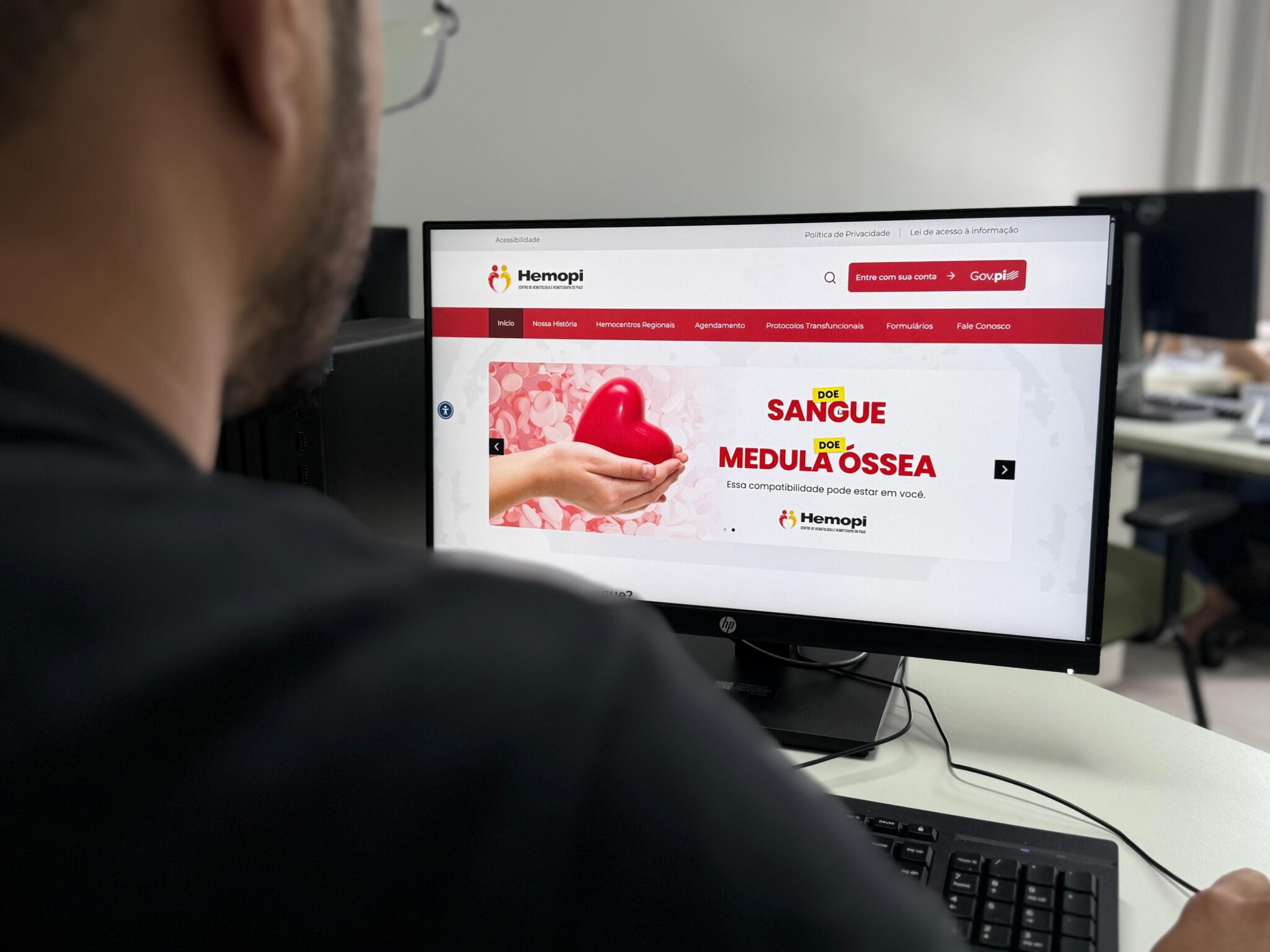 Hemopi registra mais de 700 novos doadores cadastrados pelo Gov.pi Cidadão; veja como se inscrever e agendar doação via internet