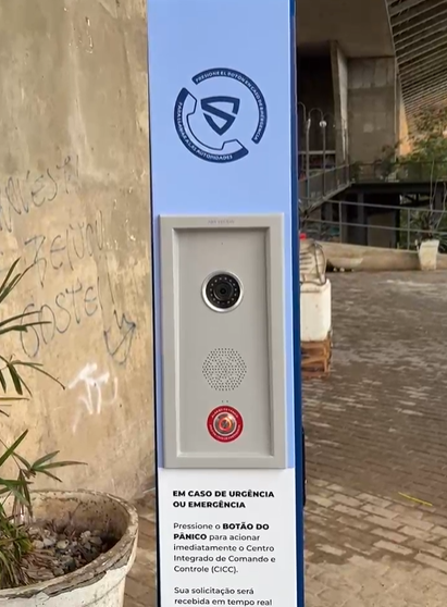 SSP-PI inaugura quinto totem inteligente com botão de emergência na Nova Ceasa em Teresina neste sábado (16)