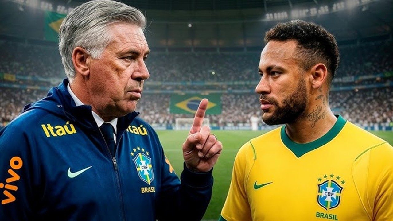 Carlo Ancelotti convoca Seleção Brasileira e confirma retorno de Neymar