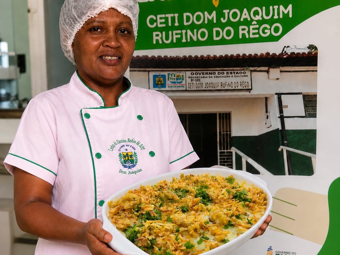 Escolas estaduais do Piauí chegam à final de concurso nacional de alimentação escolar com receitas regionais