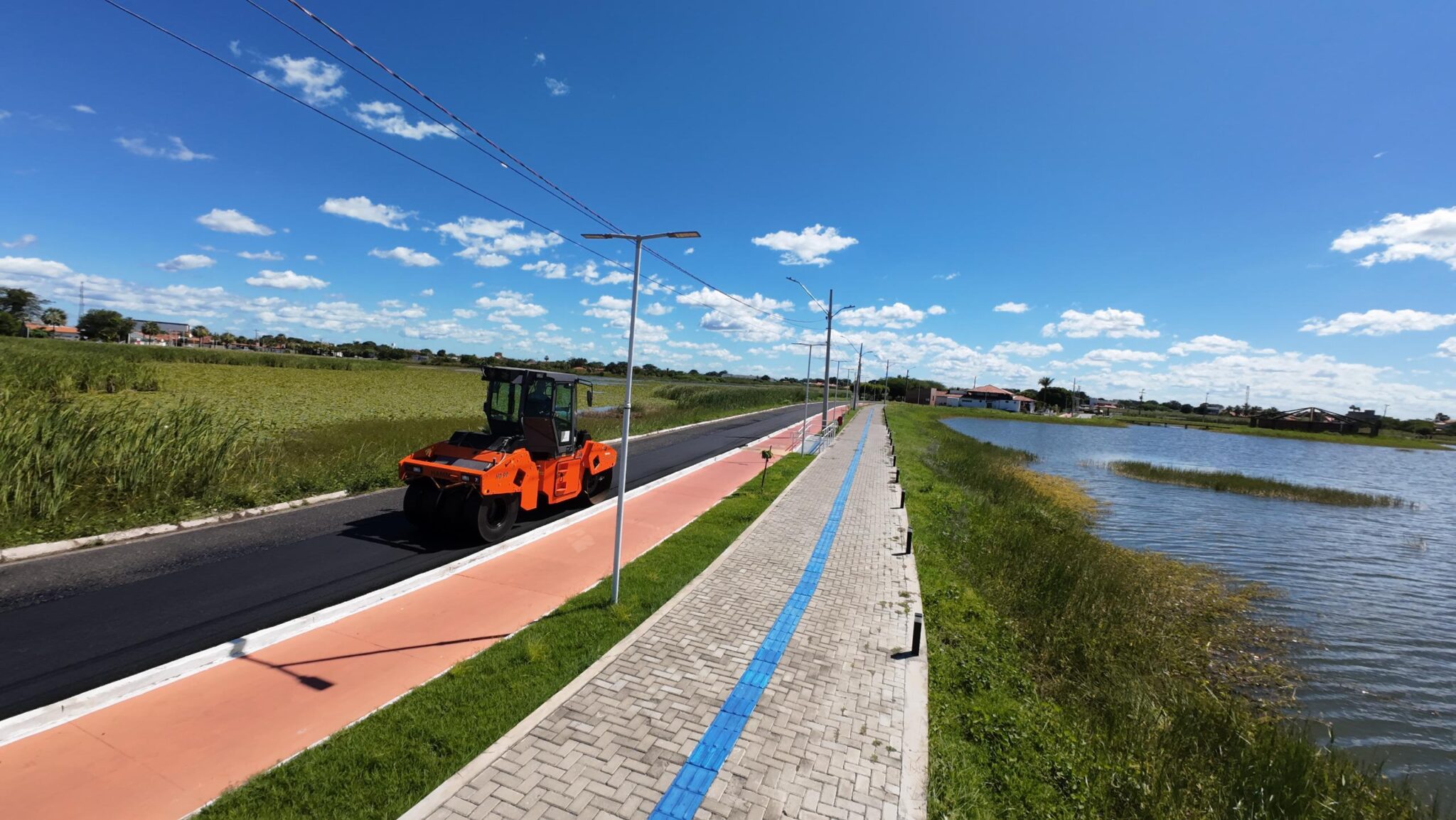 Governo do Piauí realiza mais de 100 obras nas áreas da educação, segurança e recuperação de estradas em Campo Maior