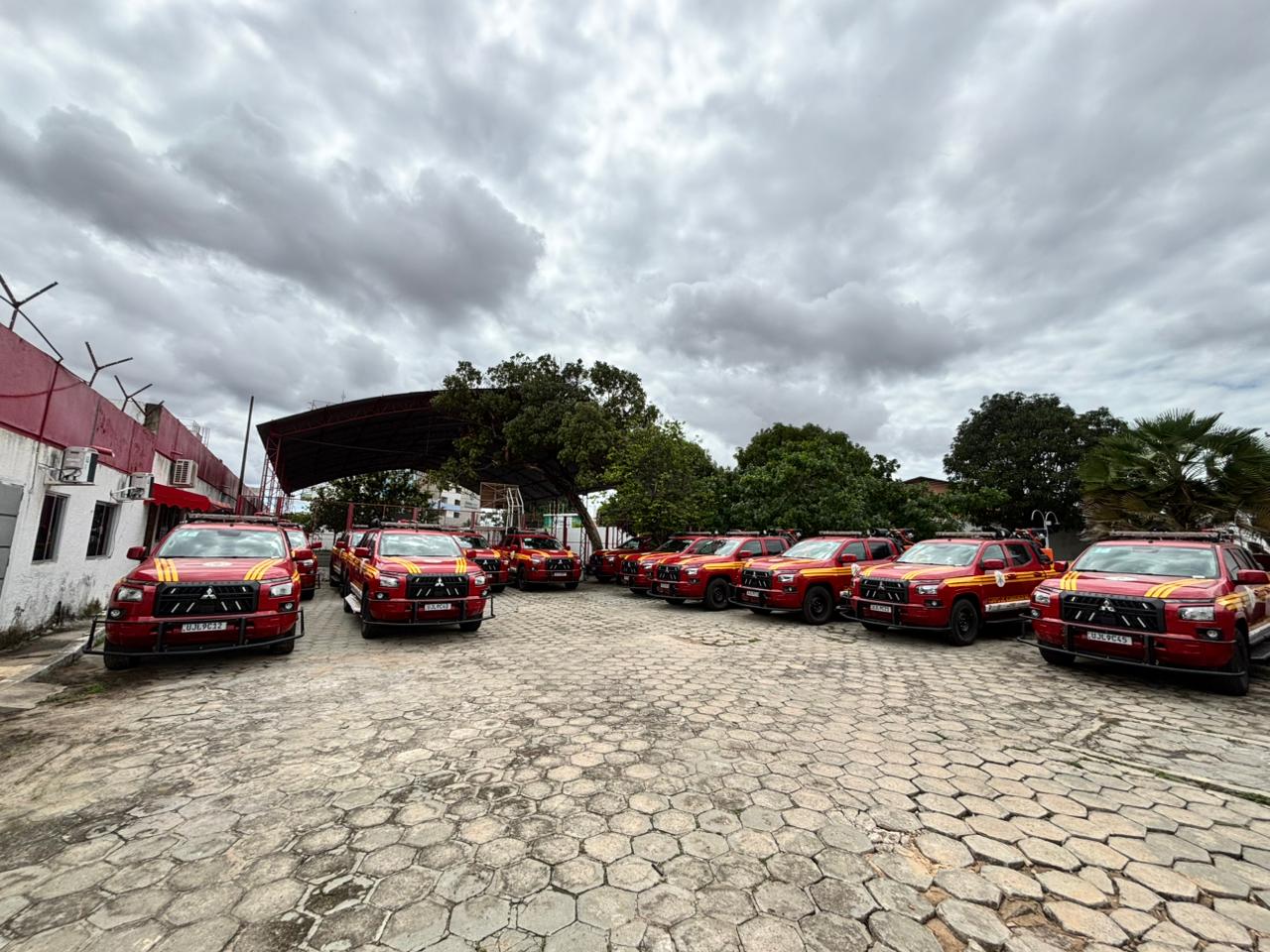 Corpo de Bombeiros do Piauí recebe reforço com novas viaturas e equipamentos