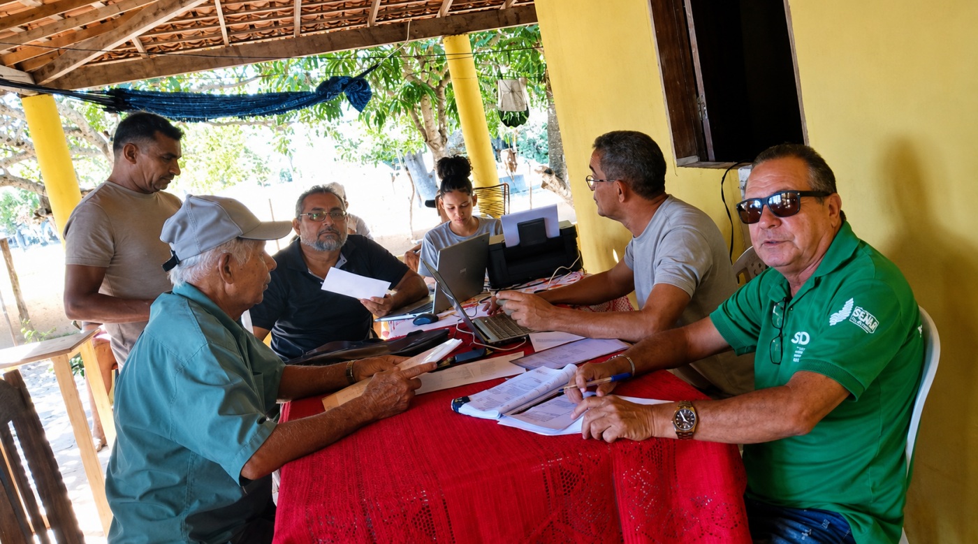 Mutirão amplia acesso de agricultores familiares a programas e serviços públicos em José de Freitas