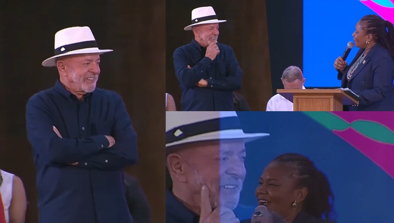 Margareth Menezes canta “Disparada” para Lula em reencontro histórico da Teia da Cultura