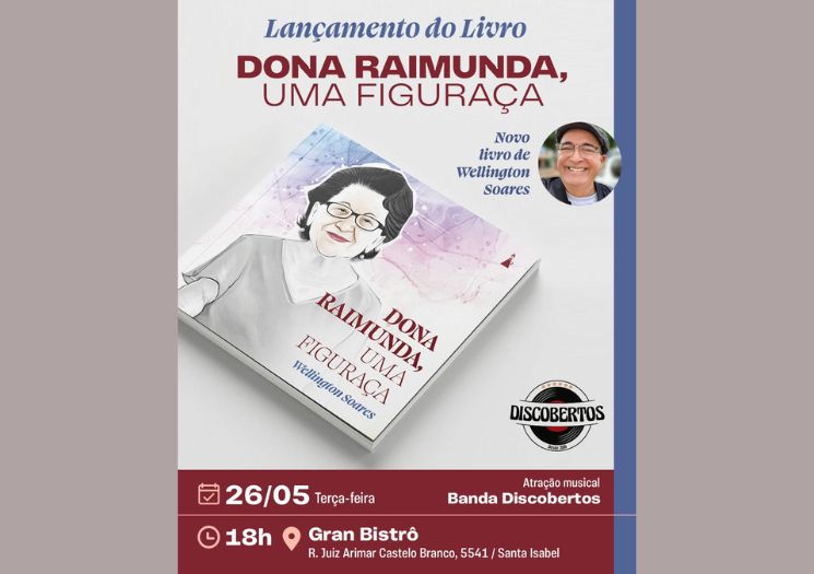 Wellington Soares lança livro em homenagem à mãe